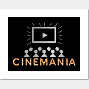 Cinemania Classic Logo T-Shirt Posters and Art